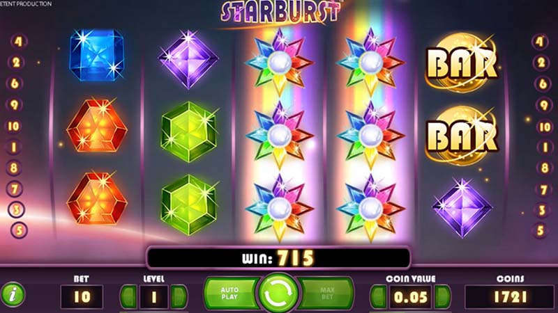 starburst gameplay