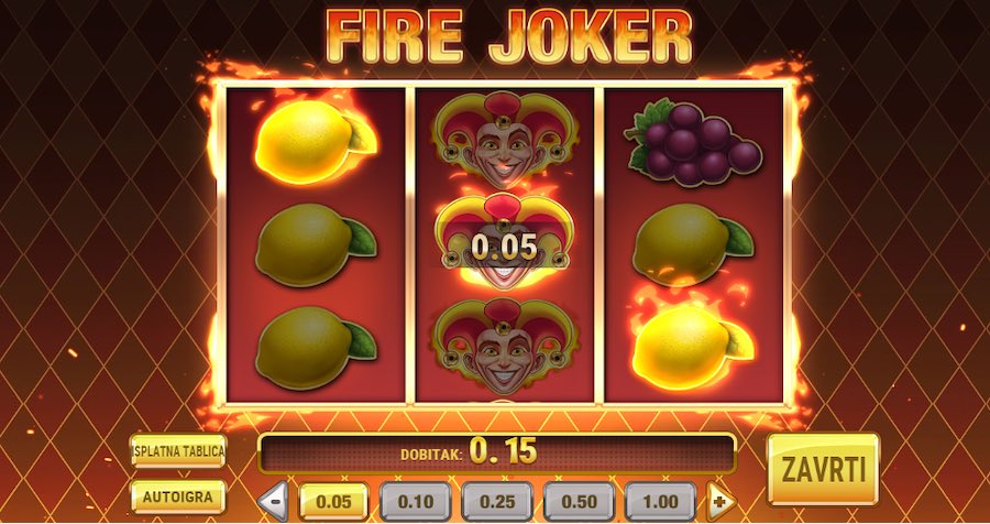 Play`n Go Fire Joker slot